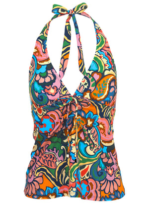 Julie Halter Tankini - Fiesta Paisley - thumbnail-3