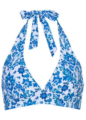 Anguilla Perfect Fit Halter - Delicate Floral - thumbnail-3