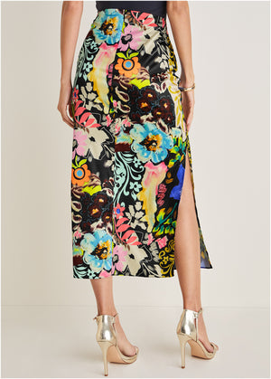 Midi slip skirt - Viva La Vida - thumbnail-2