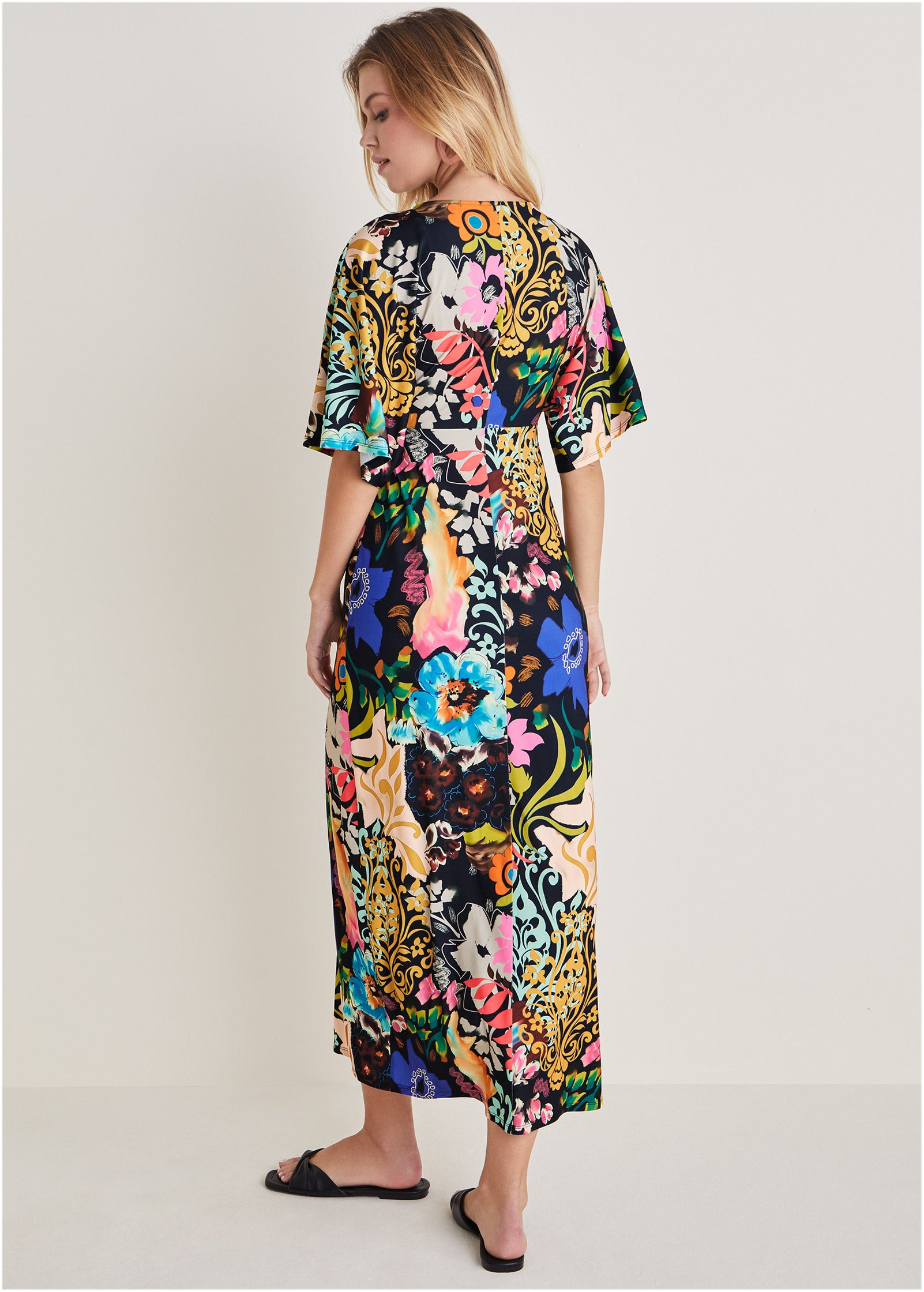 Twist Front Maxi Dress - Viva La Vida