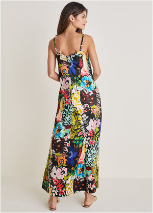 Sleeveless maxi dress - Viva La Vida - thumbnail-2