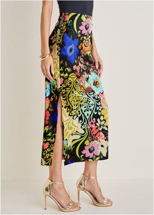 Midi slip skirt - Viva La Vida - thumbnail-3