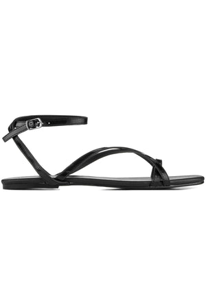 Criss Cross Sandals - Black - thumbnail-2