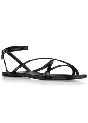 Criss cross sandals - Black - thumbnail-1