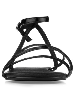 Criss cross sandals - Black - thumbnail-3