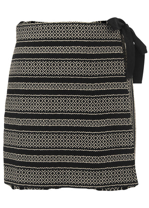 Wrap skort - Black Combo - thumbnail-5