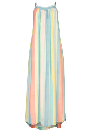 V-Neck Maxi Dress - Boardwalk Stripe - thumbnail-3