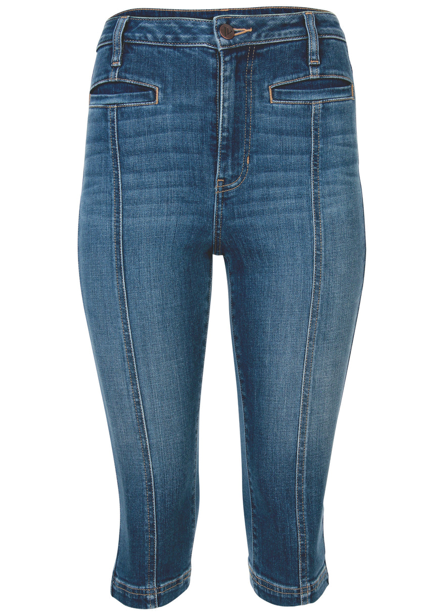 Modern capri jeans  - Medium Wash