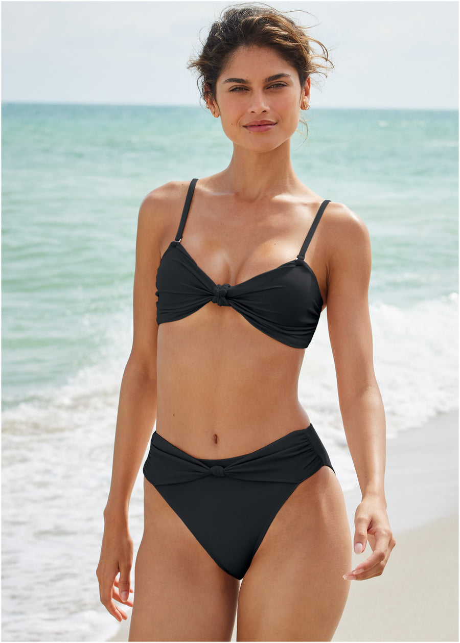 Haut de maillot de bain triangle - Black Beauty