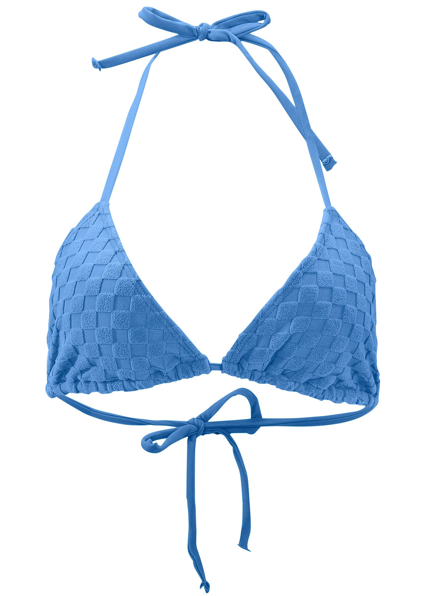 SoftCheck Bahama bikini top - Blue