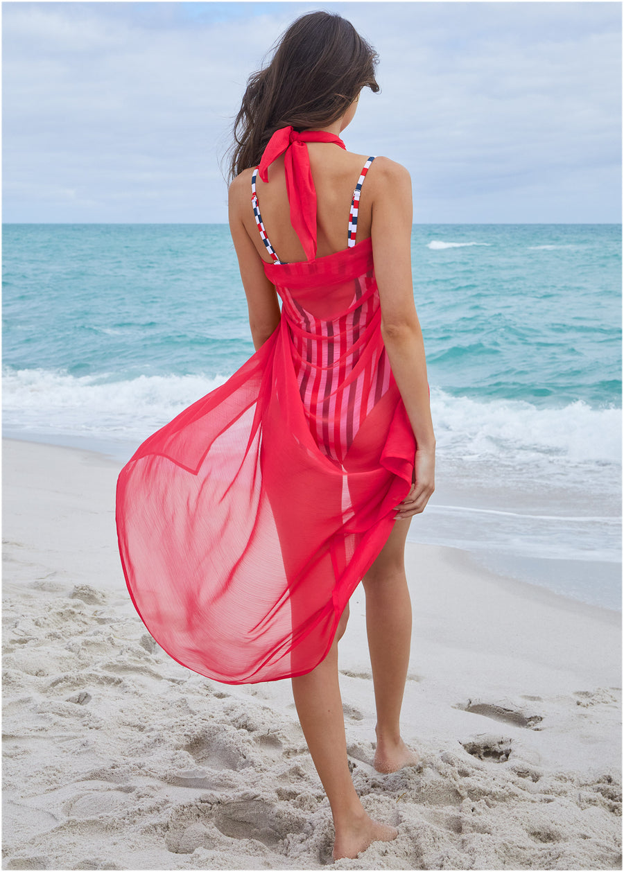 Pareo Cover-Up - Red