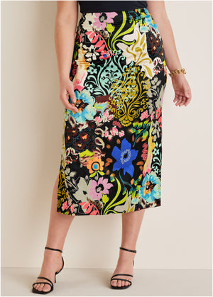 Midi Slip Skirt - Viva La Vida - thumbnail-6