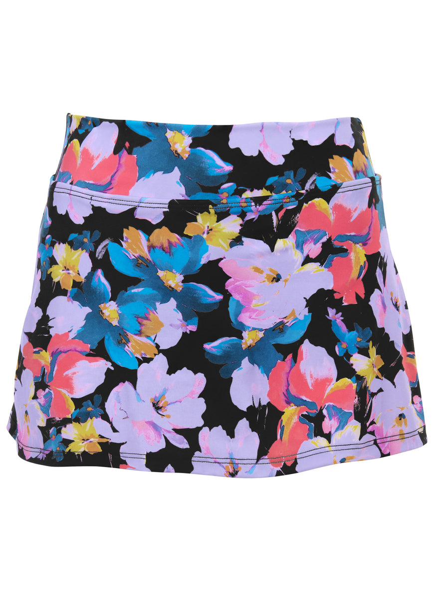 Aruba Swim Skirt - Evening Bloom