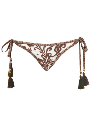 Tassel Tie Side Bottom  - Mystic Paisley - thumbnail-3