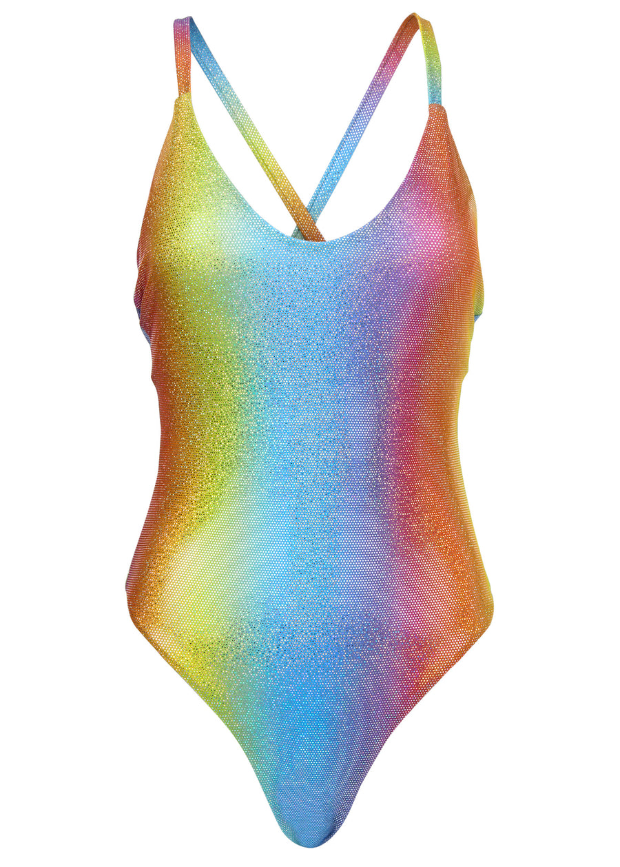 High leg one-piece - Multi Color