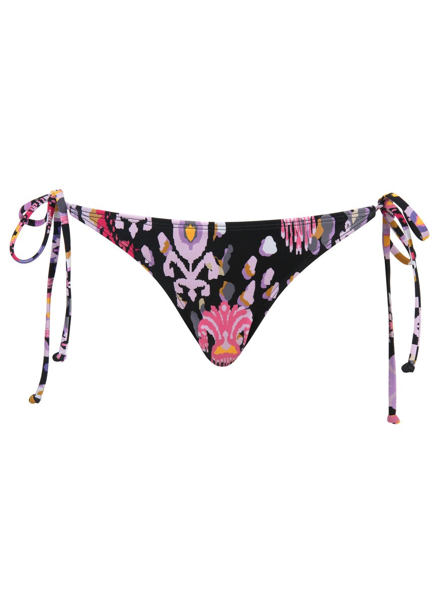 Miami Tie Side Bottom  - Desert Ikat Black