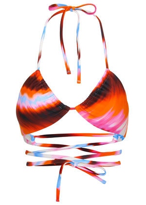 Ibiza triangle bikini top - Desert Agate Cool - thumbnail-3