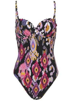 Bermuda One Piece - Desert Ikat Black - thumbnail-3