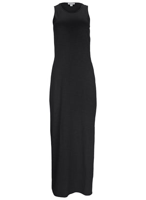 Tank Maxi Dress - Black - thumbnail-3