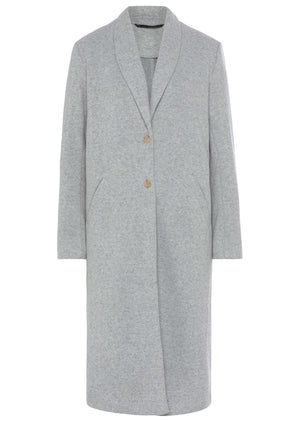 Lightweight Overcoat - Grey - thumbnail-2