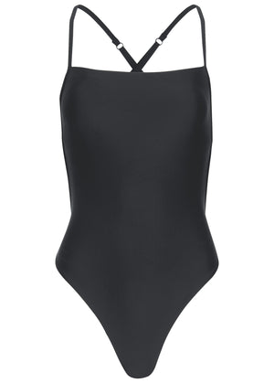 Capri Strappy One Piece - Black - thumbnail-2