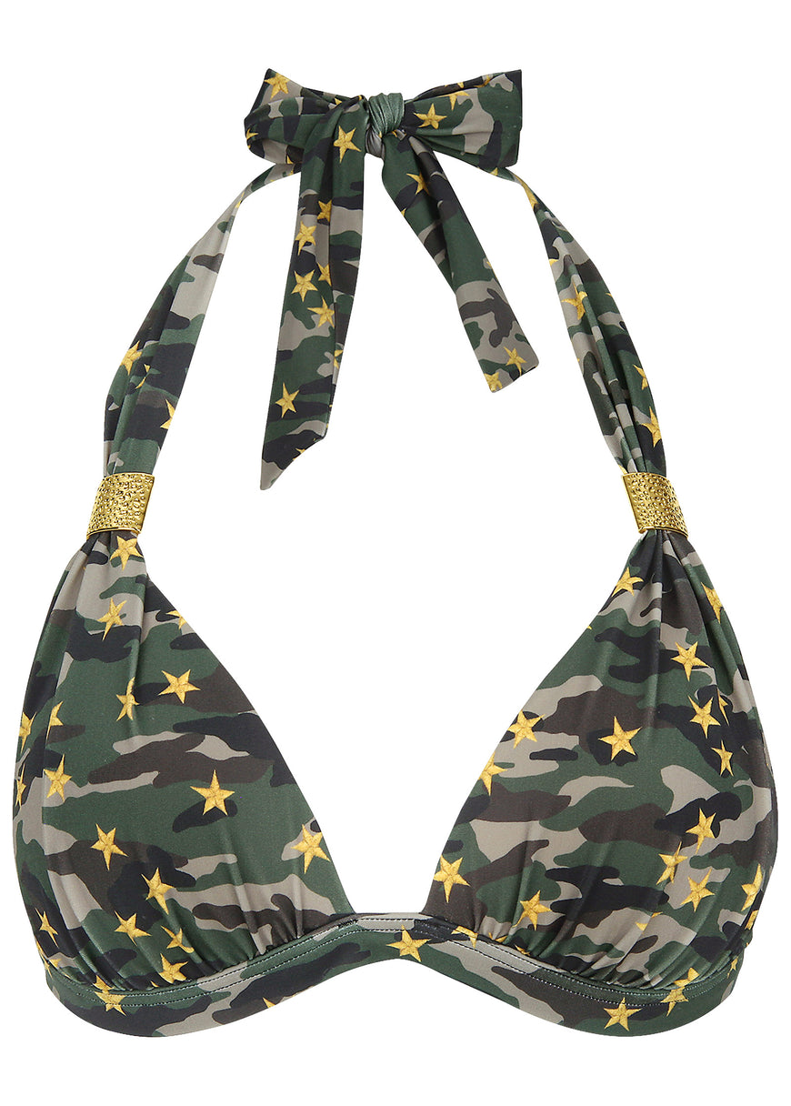 Goddess Enhancer Push-Up Top - Starry Camo