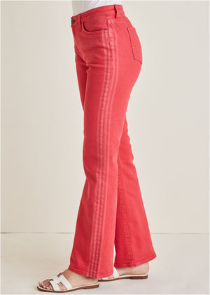 Americana Bootcut Jeans  - Scarlet - thumbnail-3