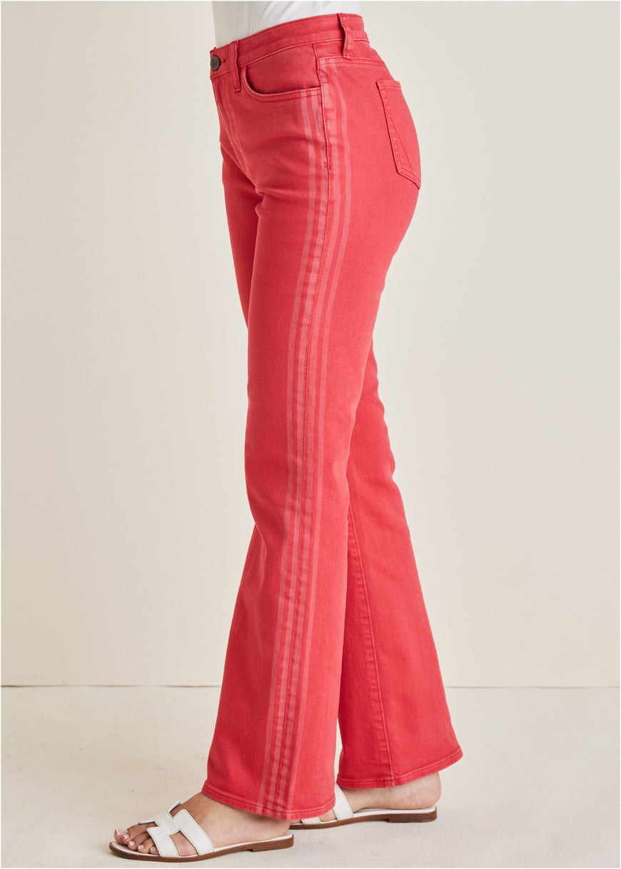 Americana bootcut jeans  - Scarlet