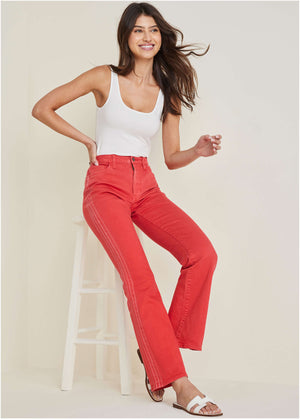 Americana Bootcut Jeans  - Scarlet - thumbnail-1