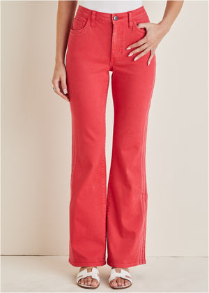 Americana Bootcut Jeans  - Scarlet - thumbnail-1