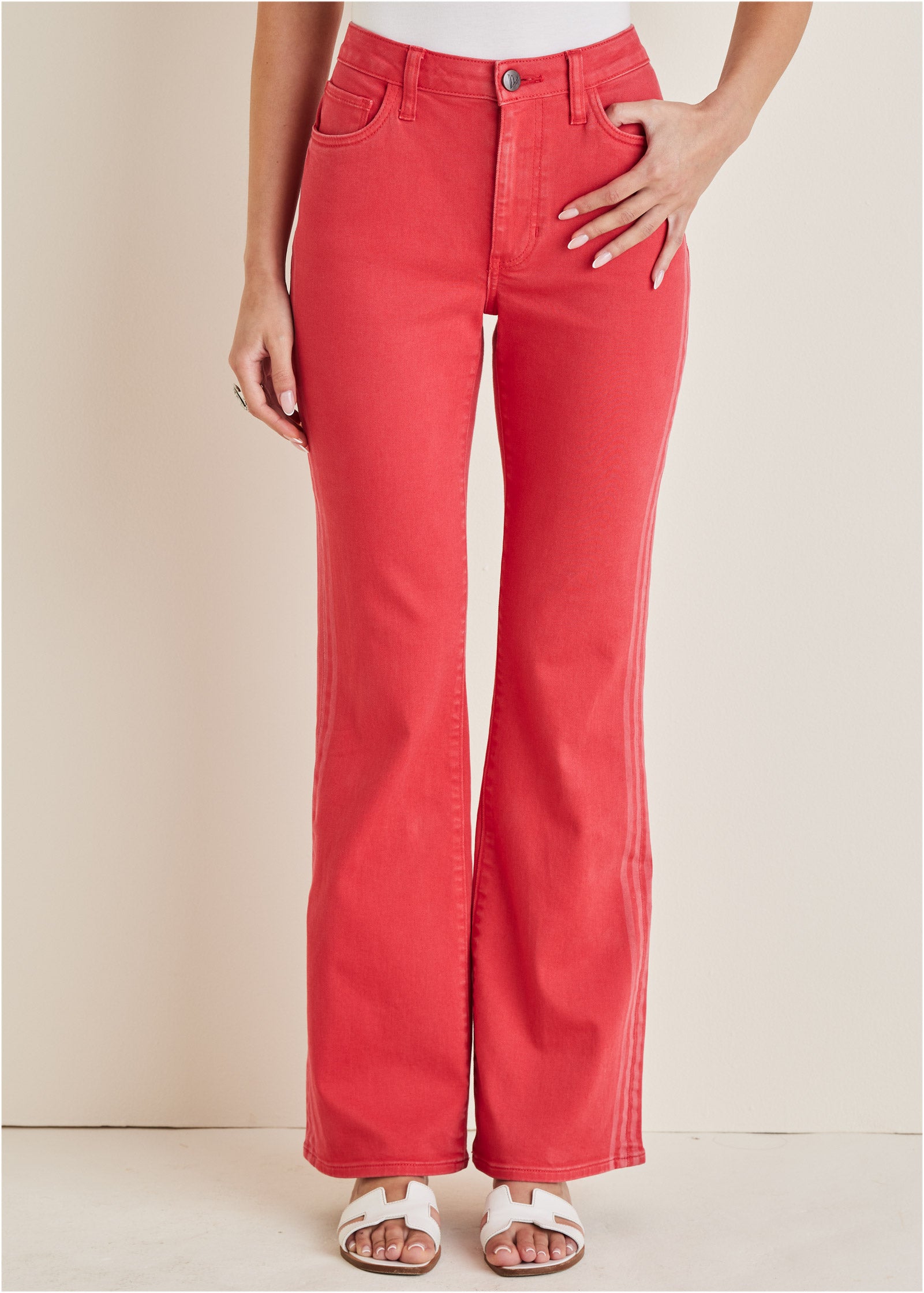 Americana Bootcut Jeans  - Scarlet