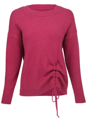 Ruched Sweater - Vivacious - thumbnail-4