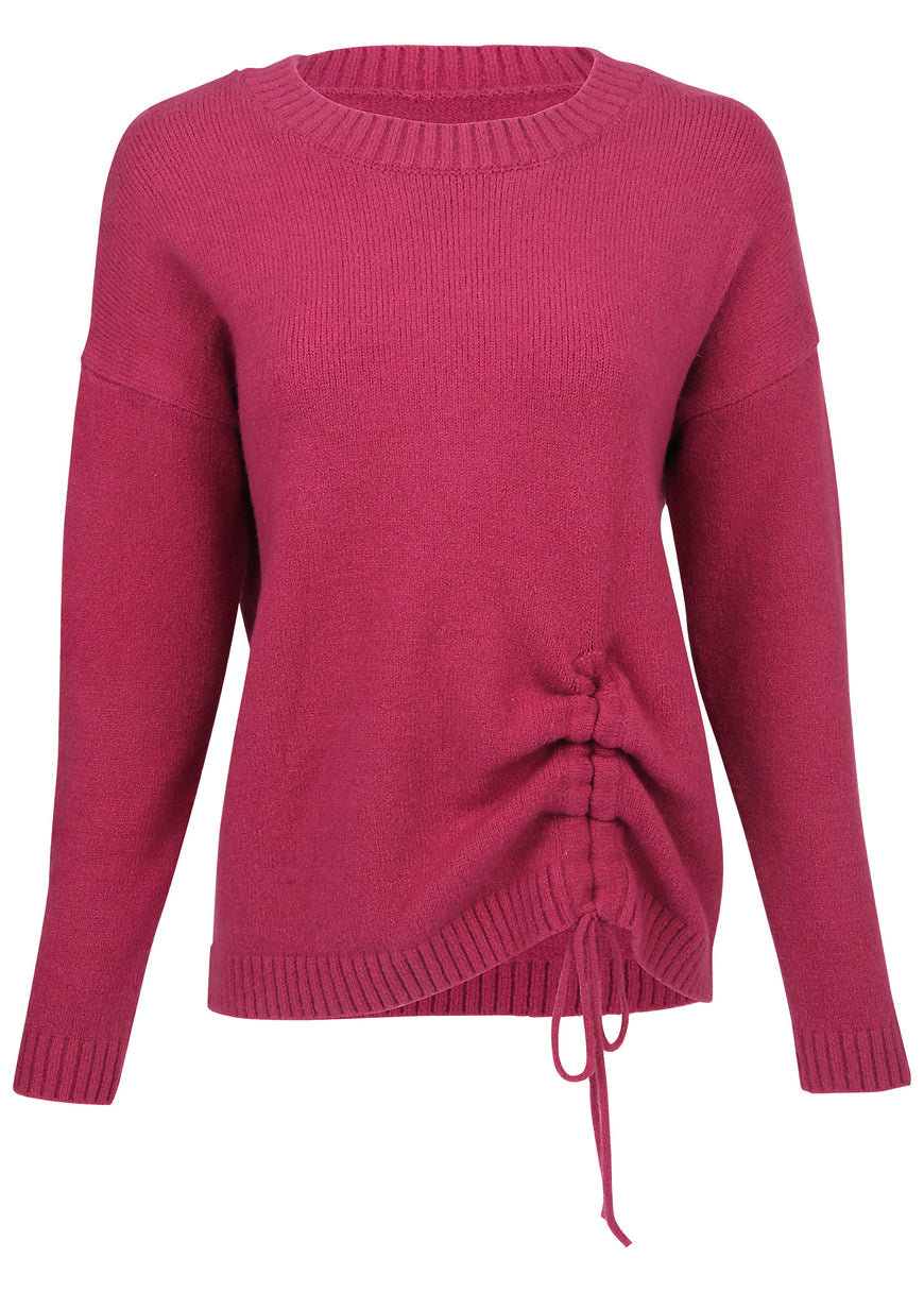 Ruched Sweater - Vivacious