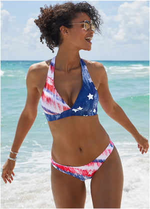 Anguilla Perfect Fit Halter - Boardwalk Drapeau Petit - thumbnail-1