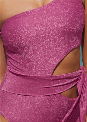 Shimmer One-Piece - Violet Shine - thumbnail-3