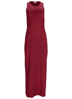 Tank maxi dress - Wine - thumbnail-3