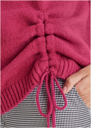 Ruched Sweater - Vivacious - thumbnail-3