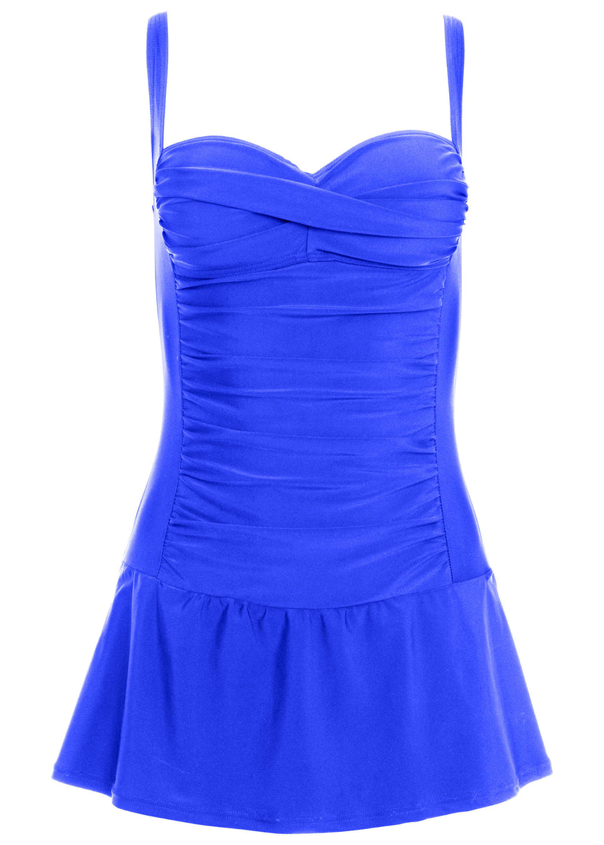 St. Tropez Swim Dress - Sapphire Blue